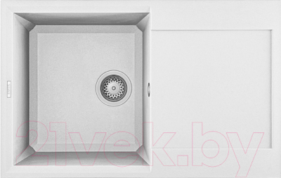 Мойка кухонная Elleci Easy 300 Bianco Titano G68 / LGY30068 - фото
