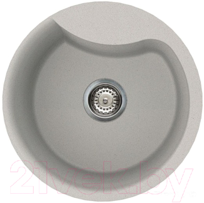 Мойка кухонная Elleci Ego Round Aluminium M79 / LMEROU79 - фото