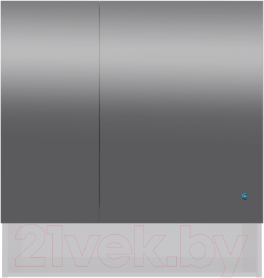 Шкаф с зеркалом для ванной АВН Фиджи 80 / 61.32 - фото