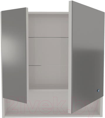Шкаф с зеркалом для ванной АВН Фиджи 80 / 61.32