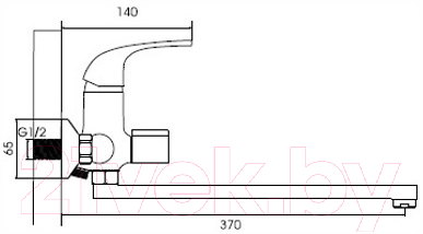 Смеситель Ledeme L2235