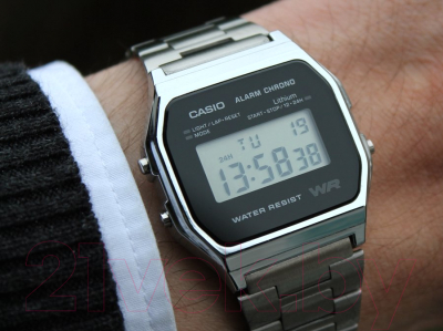 Часы наручные унисекс Casio A158WEA-1EF