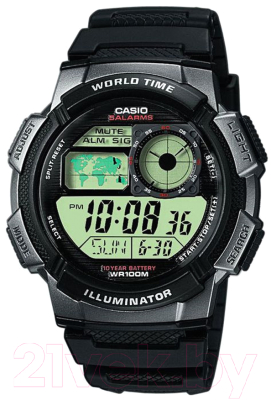 Часы наручные мужские Casio AE-1000W-1BVEF - фото