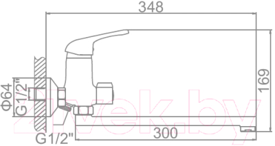 Смеситель Ledeme L2239-В