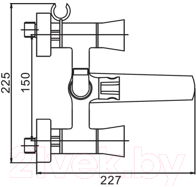 Смеситель Ledeme L3187