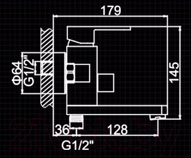 Смеситель Ledeme L3233