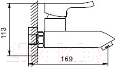 Смеситель Ledeme L3234