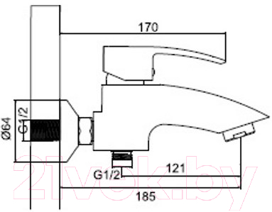Смеситель Ledeme L3243