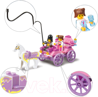 Конструктор Sluban Карета Принцессы / M38-B0239