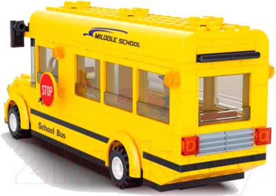 Конструктор Sluban Школьный автобус / M38-B0507