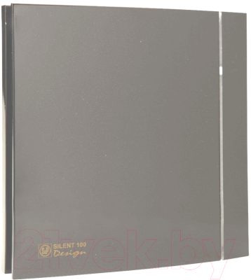 Вентилятор накладной Soler&Palau Silent-100 CHZ Silver Design / 5210602800 - фото