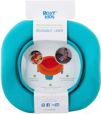 Вставка для детского горшка ROXY-KIDS ML-235RU-M (мятный)