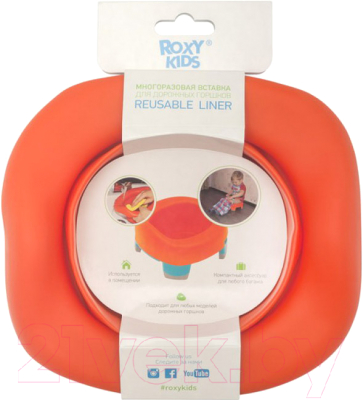 Вставка для детского горшка ROXY-KIDS ML-235RU-R (оранжевый)