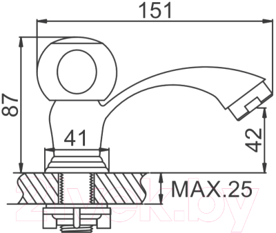 Смеситель Ledeme L4595