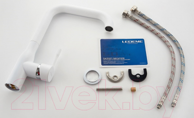 Смеситель Ledeme L4698-W