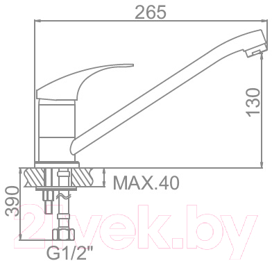 Смеситель Ledeme L4836