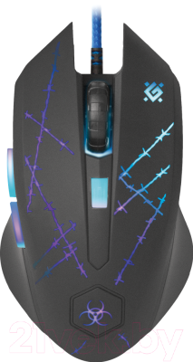 Мышь+коврик Defender Forced GM-020L / 52020