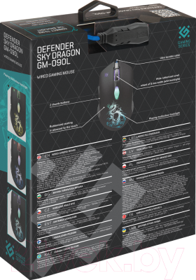 Мышь Defender Sky Dragon GM-090L / 52090