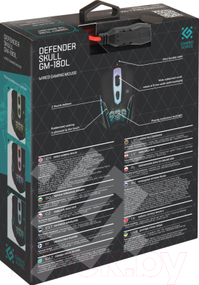 Мышь Defender Skull GM-180L / 52180