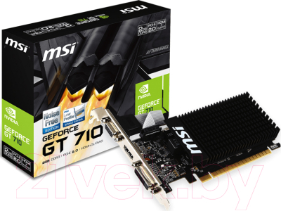 Видеокарта MSI GT710 2Gb DDR3 (GT 710 2GD3H LP)