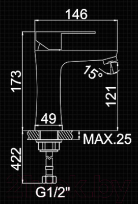 Смеситель Ledeme L71002