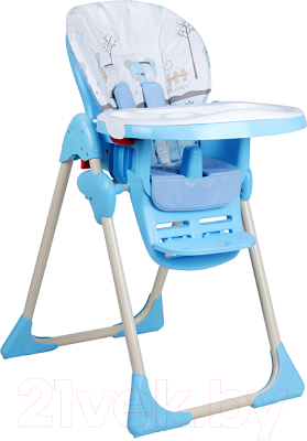 Стульчик для кормления GLOBEX Космик New 140703 (голубой) - фото