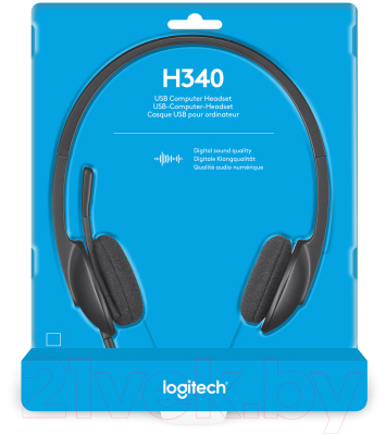 Наушники-гарнитура Logitech H340