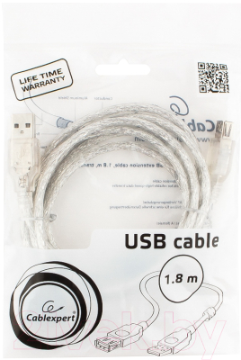 Удлинитель кабеля Cablexpert CCF-USB2-AMAF-TR-6