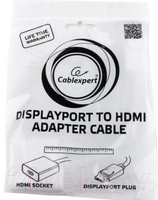 Адаптер Cablexpert A-DPM-HDMIF-002-W