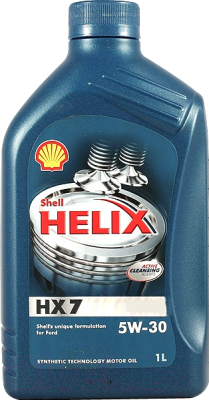 Моторное масло Shell Helix HX7 5W30 - фото