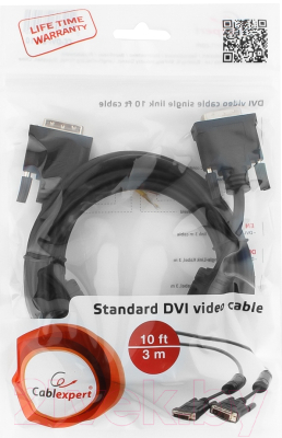 Кабель Cablexpert CC-DVI-BK-10