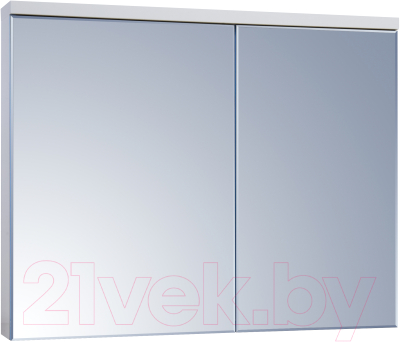 Шкаф с зеркалом для ванной Акватон Брук 100 - фото