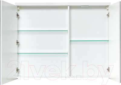 Шкаф с зеркалом для ванной Акватон Брук 100