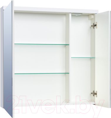 Шкаф с зеркалом для ванной Акватон Брук 80 (1A200602BC010)