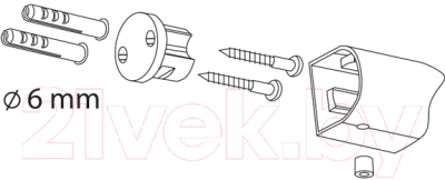 Держатель для полотенца Bisk 02966