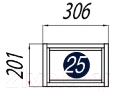 Шкаф для ванной Акватон Брук 1A202603BCDF0