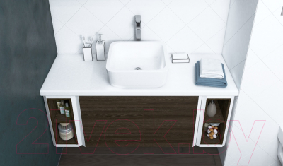 Шкаф для ванной Акватон Брук 20