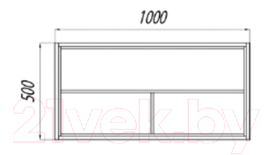 Консоль для ванной Акватон Брук 100