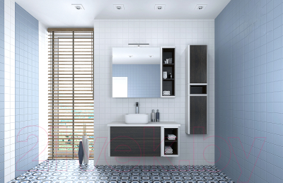 Шкаф для ванной Акватон Брук 60