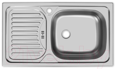 Мойка кухонная Ukinox CLM760.435 GW6K 1R - фото