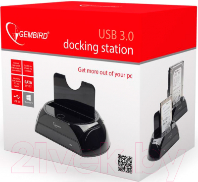 Док-станция для жесткого диска Gembird HD32-U3S-2