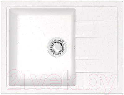 Мойка кухонная Berge BR-5850 (белый) - фото