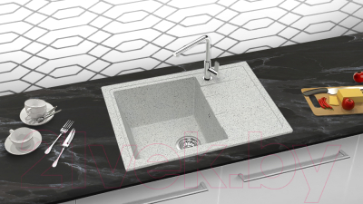 Мойка кухонная Berge BR-5850 (серый)