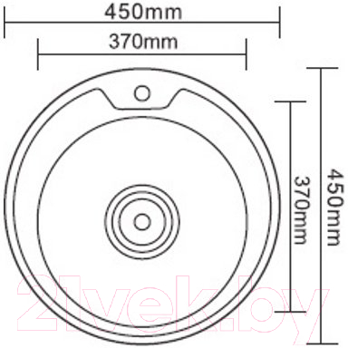 Мойка кухонная Ledeme L84545-6