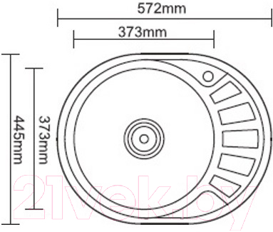 Мойка кухонная Ledeme L85745-6L