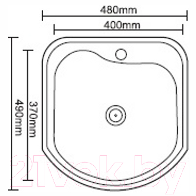 Мойка кухонная Ledeme L64948