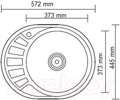 Мойка кухонная Ledeme L75745-R
