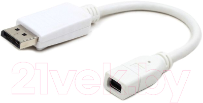Адаптер Cablexpert A-mDPF-DPM-001-W - фото