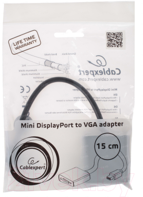Адаптер Cablexpert A-mDPM-VGAF-02