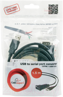 Конвертер цифровой Cablexpert UAS-DB9M-02
